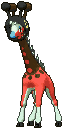 Farigiraf front shiny animated