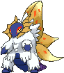 Slither Wing front shiny animated
