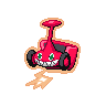 Mow Rotom front shiny sprites