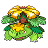 Mega Venusaur front shiny sprites