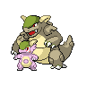 Mega Kangaskhan front shiny sprites