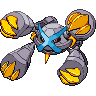 Mega Metagross front shiny sprites