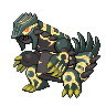 Primal Groudon front shiny sprites