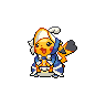 Pikachu Belle front shiny sprites
