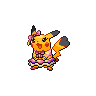 Pikachu Pop Star front shiny sprites