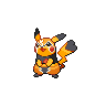 Pikachu Libre front shiny sprites
