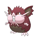 Totem Alolan Raticate front shiny sprites