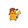 Sinnoh Cap Pikachu front shiny sprites