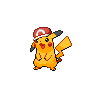 Kalos Cap Pikachu front shiny sprites