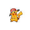 Alola Cap Pikachu front shiny sprites
