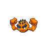 Alolan Geodude front shiny sprites