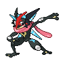 Battle Bond Greninja front shiny sprites