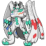 Complete Zygarde front shiny sprites