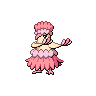 Pa’u Oricorio front shiny sprites