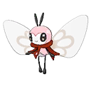 Totem Ribombee front shiny sprites