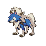 Dusk Lycanroc front shiny sprites