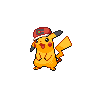 World Cap Pikachu front shiny sprites