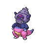 Galarian Slowking front shiny sprites