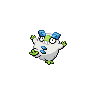Galarian Darumaka front shiny sprites