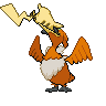 Gorging Cramorant front shiny sprites