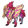 Crowned Zamazenta front shiny sprites