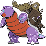 Gigantamax Blastoise front shiny sprites