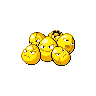 Exeggcute front shiny sprites