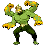Gigantamax Machamp front shiny sprites