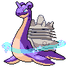 Gigantamax Lapras front shiny sprites