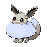 Gigantamax Eevee front shiny sprites