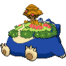 Gigantamax Snorlax front shiny sprites