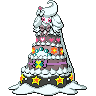 Gigantamax Alcremie front shiny sprites