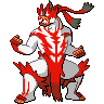 Gigantamax Single Strike Urshifu front shiny sprites