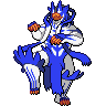 Gigantamax Rapid Strike Urshifu front shiny sprites