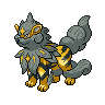 Hisuian Arcanine front shiny sprites