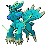 Origin Dialga front shiny sprites
