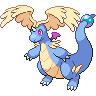 Mega Dragonite front shiny sprites