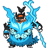 Mega Emboar front shiny sprites
