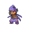Mega Scrafty front shiny sprites