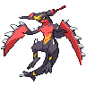 Mega Garchomp Z front shiny sprites