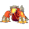 Mega Heatran front shiny sprites
