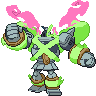 Mega Golurk front shiny sprites