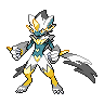 Mega Zeraora front shiny sprites