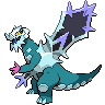Mega Baxcalibur front shiny sprites