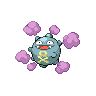 Koffing front shiny sprites
