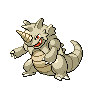 Rhydon front shiny sprites