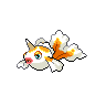 Goldeen front shiny sprites