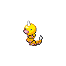 Weedle front shiny sprites