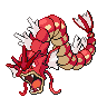 Gyarados front shiny sprites