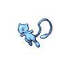 Mew front shiny sprites